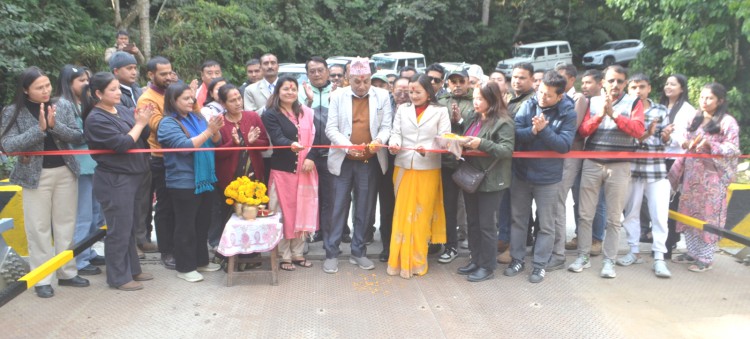 New rural road connects Chamlamthang with Lower Tareythang