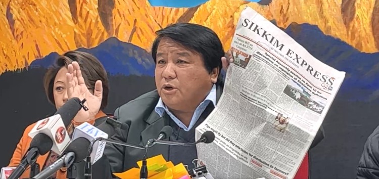 SDF spokesperson demands CM's resignation over redefinition of identity, MK Subba, Sikkim Politics