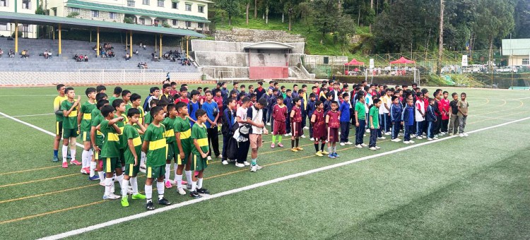 U-14 football tournament held to promote mental health