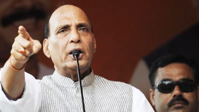 Pakistan-occupide-Kashmir is a part of India: Rajnath Singh 