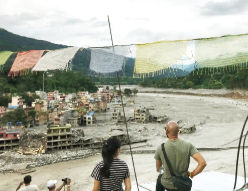 ‘We will never return’: Nuwakotflood survivors dread living along Bhotekoshiriver