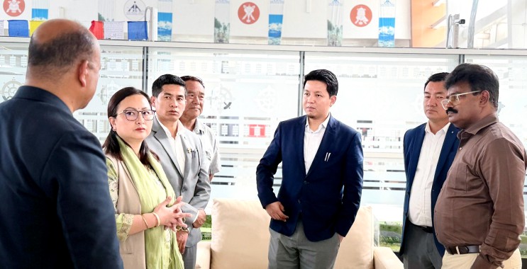 Review and discussions on resumption of Pakyong Airport flight services