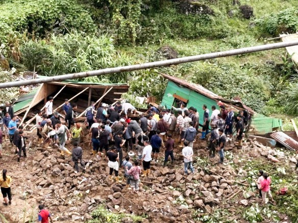3 killed in landslide in West Sikkim  