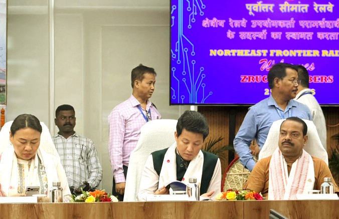 MP Indra Hang raises need for expeditious completion of ongoing railway projects in Sikkim