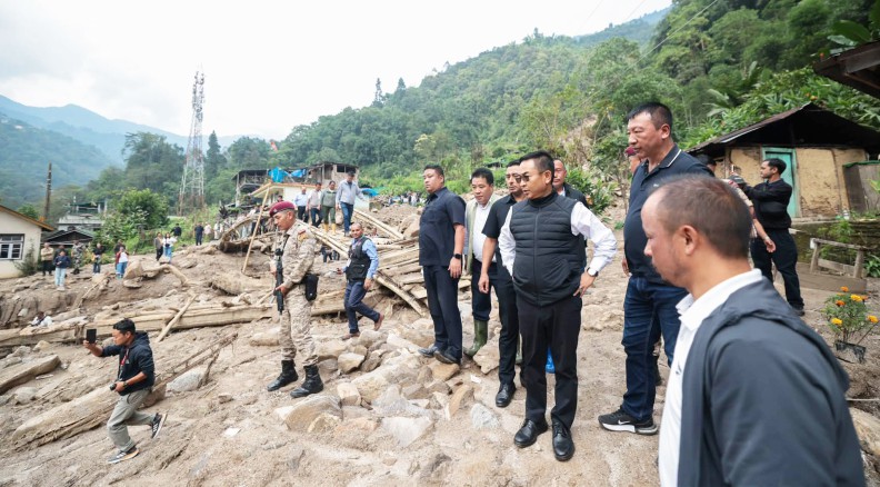 Golay assures resettlement of landslide-hit Rimbi families