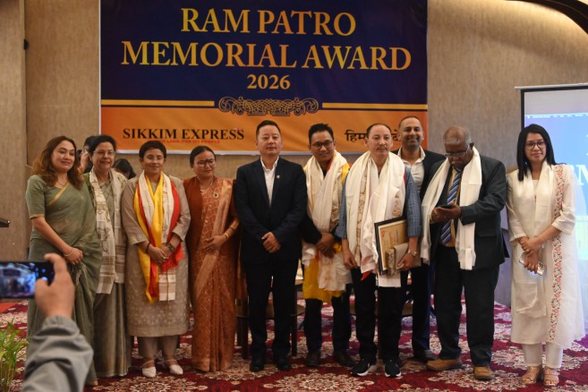Ram Patro Memorial Awards presented to Amber Gurung & Sarikah Atreya