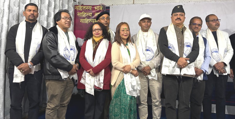 Hari Dhungel re-elected NSP Sikkim president, calls it “victory for literature”