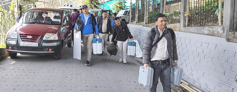 Darjeeling LS Elections: Polling teams head for remote booths