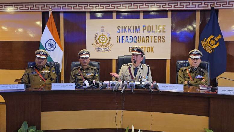 President’s Police Colours award for Sikkim Police