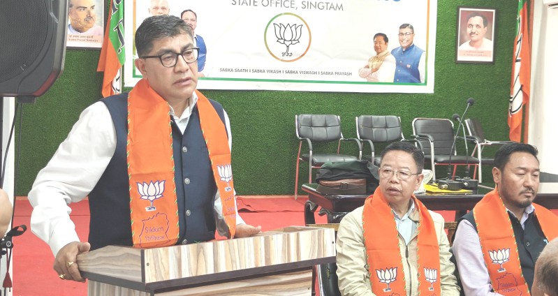 BJP’s future bright in Sikkim: Thapa