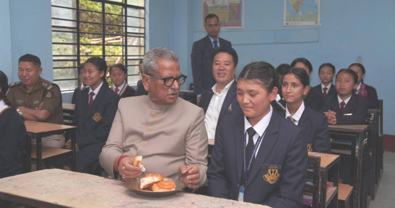 Governor commences three-day visit to Gyalshing district 