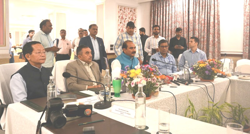 MoS reviews road infrastructure projects across Sikkim